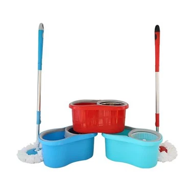 Mop Brws Llawnach a Bwced