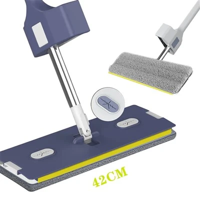 Offeryn Glanhau o Ansawdd Uchel Handle Addasadwy MOP Fflat